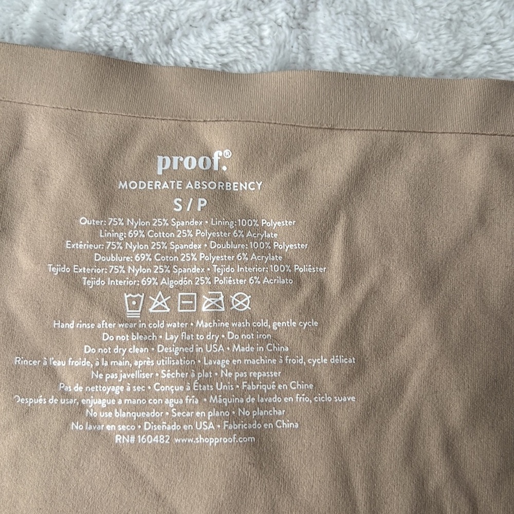 proof .Moderate Absorbency Leak Proof Brief - Picture 7 of 9